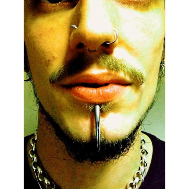 Captain's Self Pierced Septum