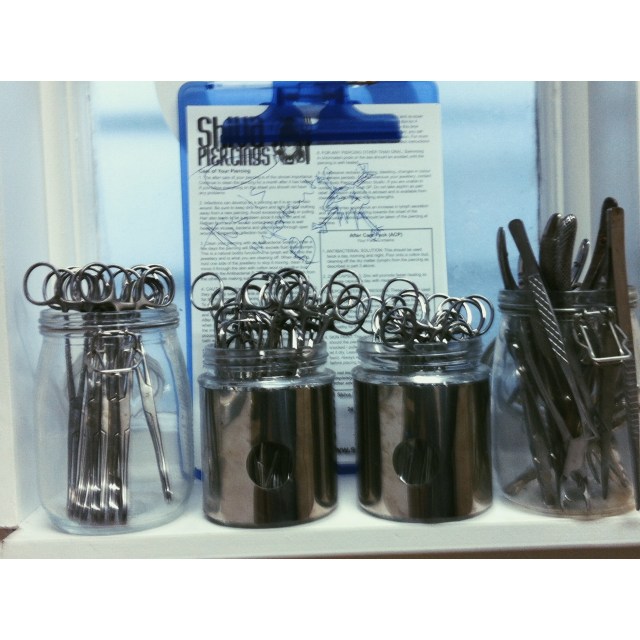 Clamps etc. in the old studio