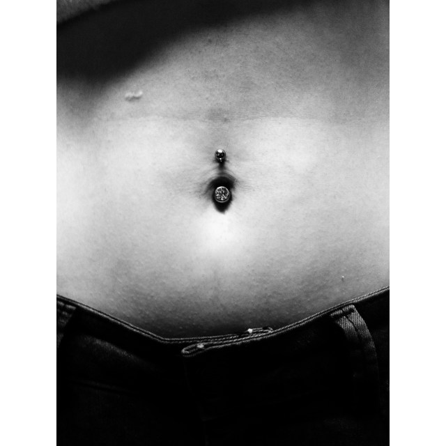 Cami Jo's Navel Piercing