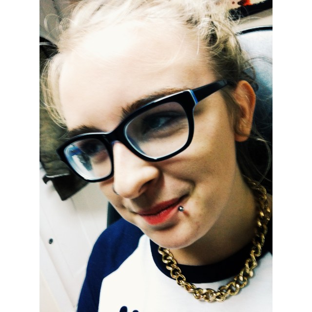 Martha's Lip Piercing