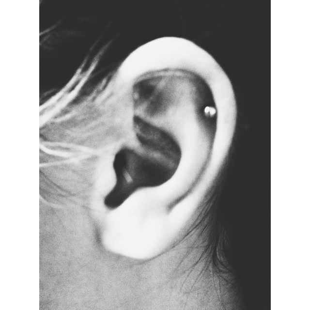 Top Ear Cartilage Piercing