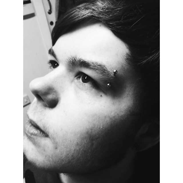 Rick's Eyebrow Piercing