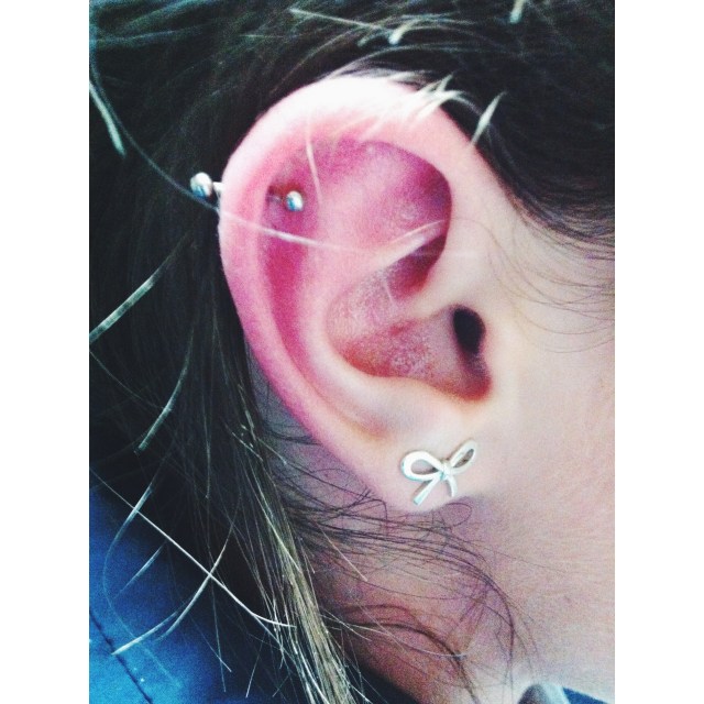 Steviie's Cartilage Piercing