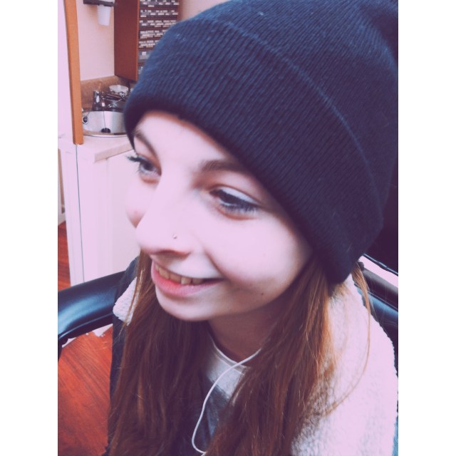 Courtney's Nose Piercing