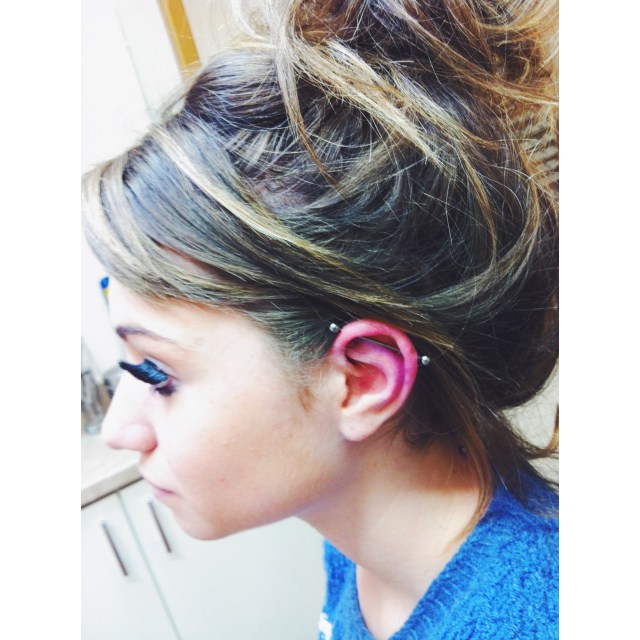 Marie's Scaffold Piercing I