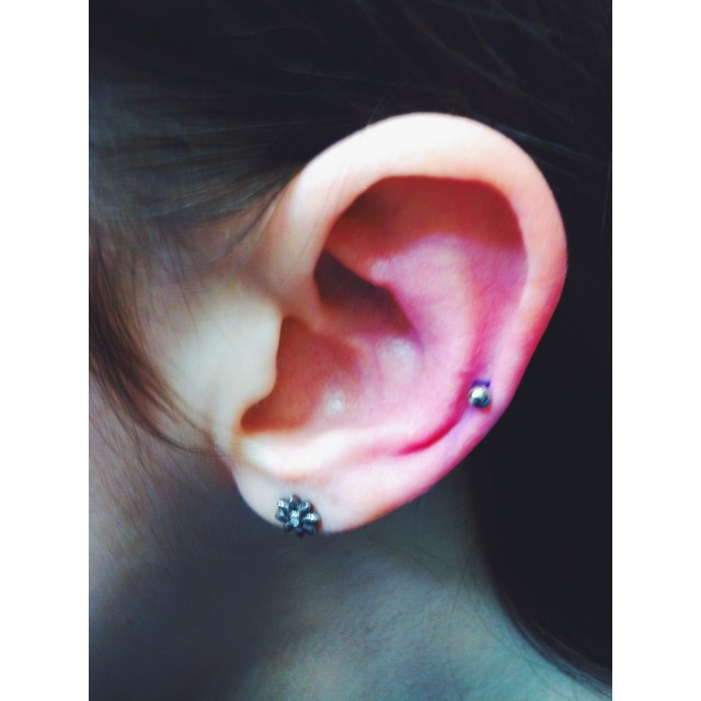 Lower Ear Cartilage Piercing