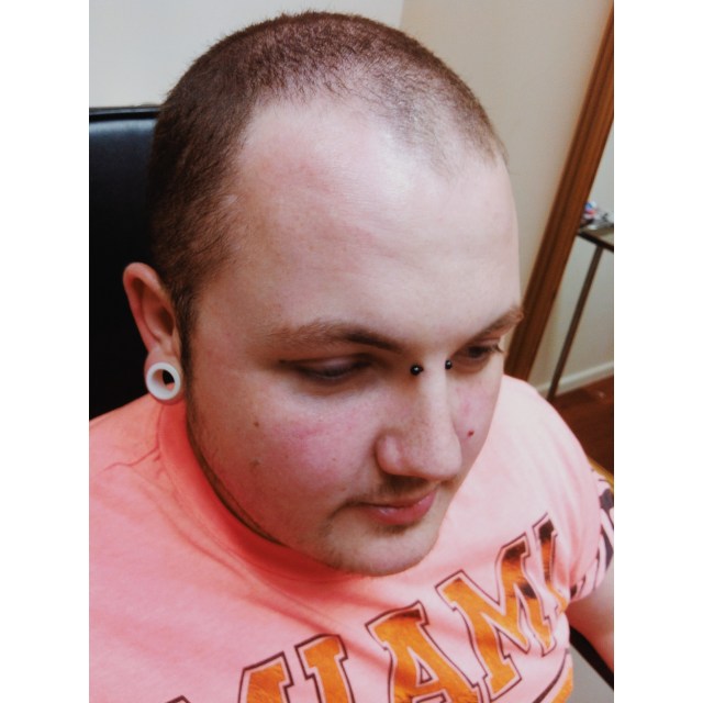 Luke's Erl⚡Earl Piercing, a year on...