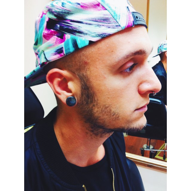 Alex's Septum Piercing