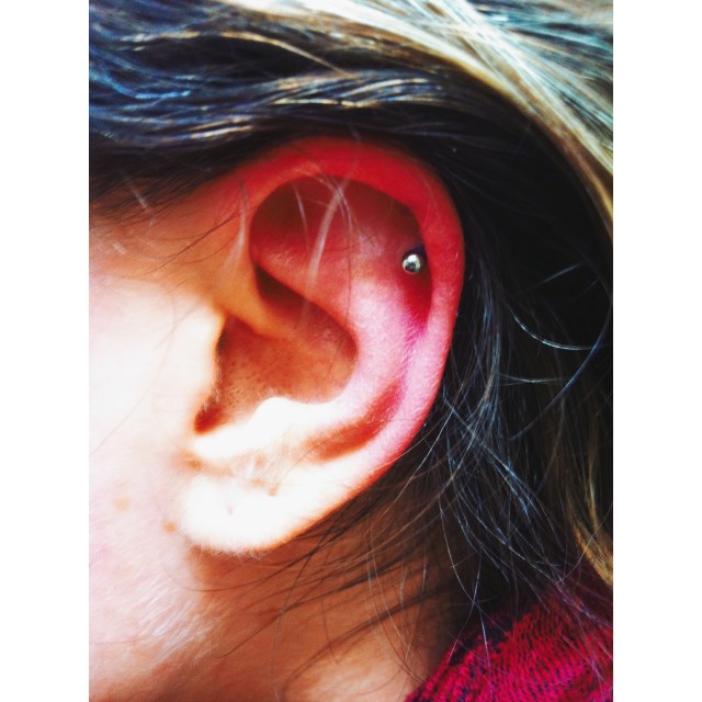 Christiana's Top Ear Piercing