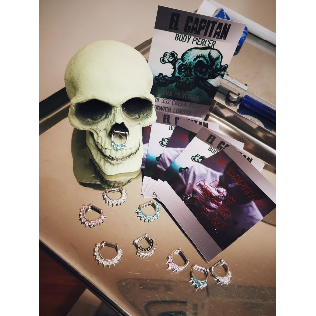 New Septum Clickers @ Shiva