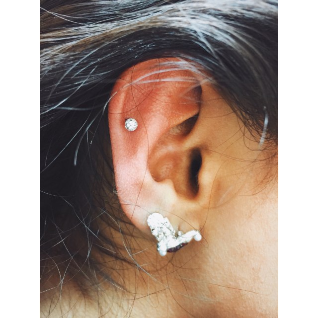 Zarina's Helix Piercing II