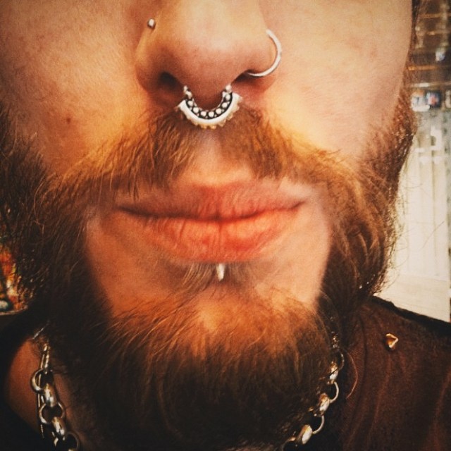 Self-Pierced Septum w/Kliq
