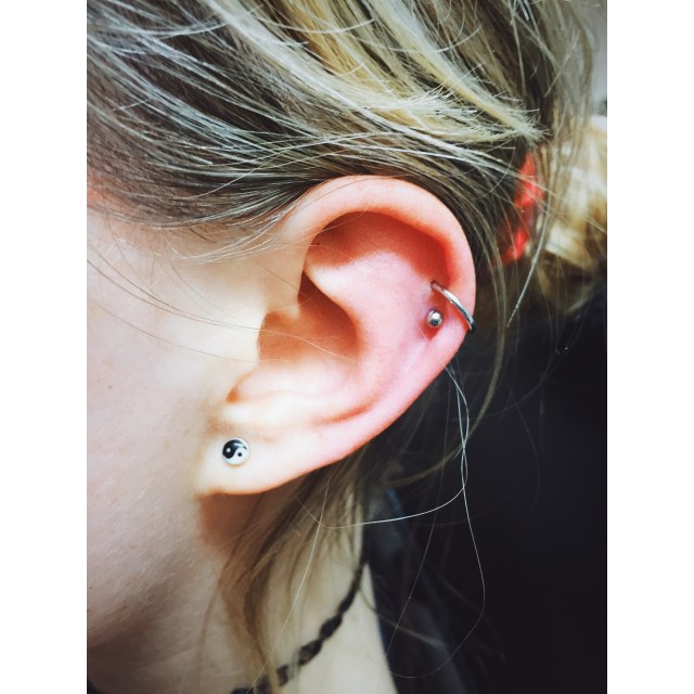 Rosie's Double Helix Piercings