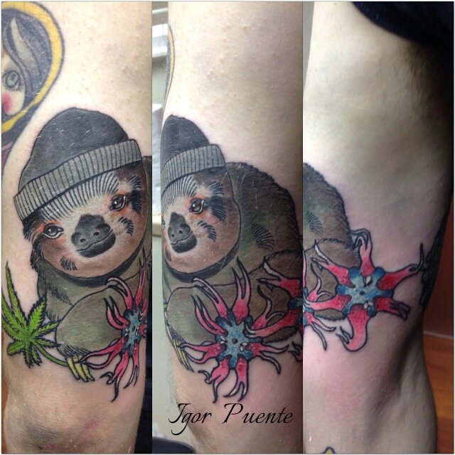 Archie's Weed Sloth by Igor Puente