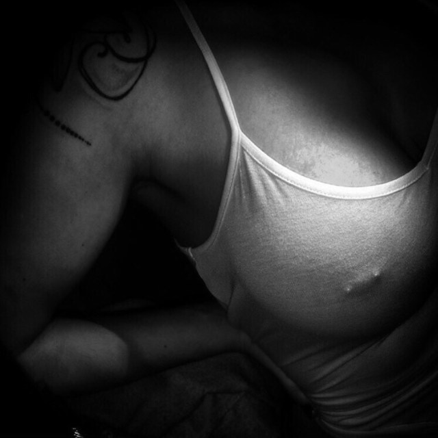 Donatina's Nipple Piercing