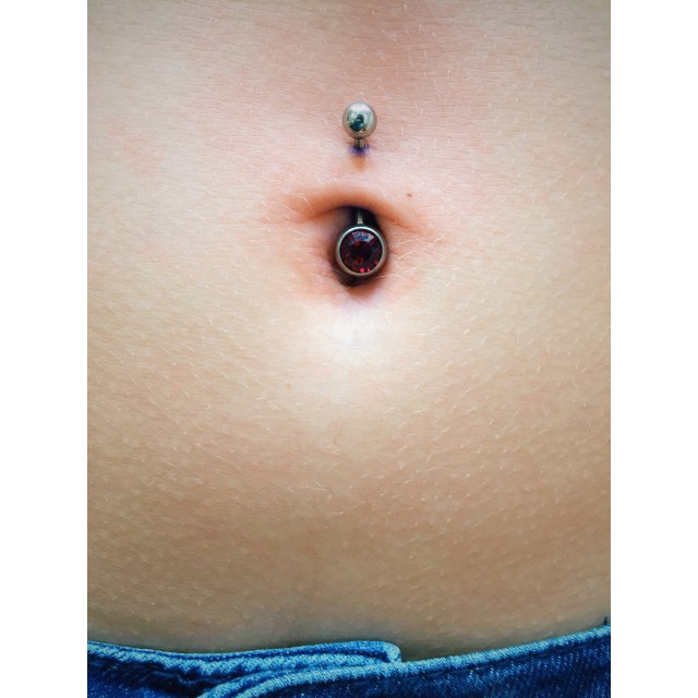 Nynke's Navel Piercing III