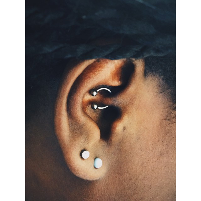 Abi's Daith Piercing