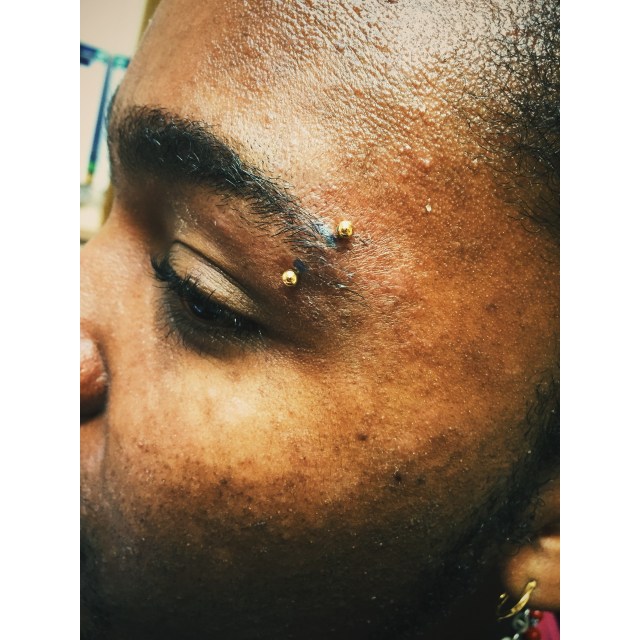 Karim's Eyebrow Piercing III