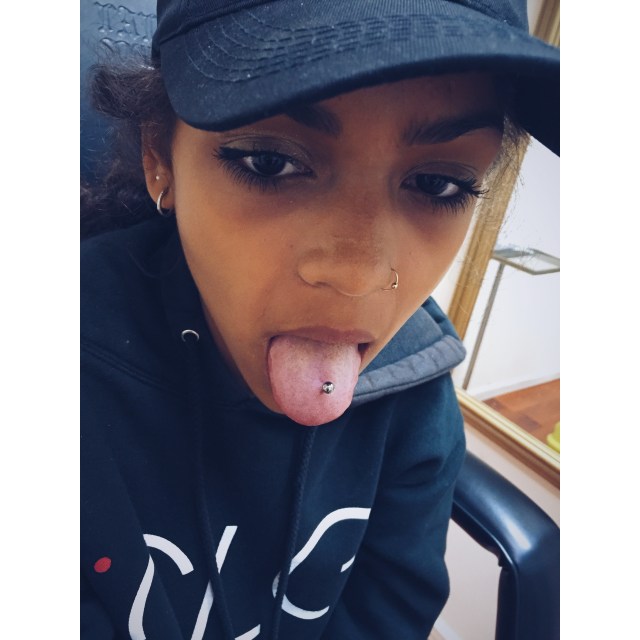 Lyrik's Tongue Piercing
