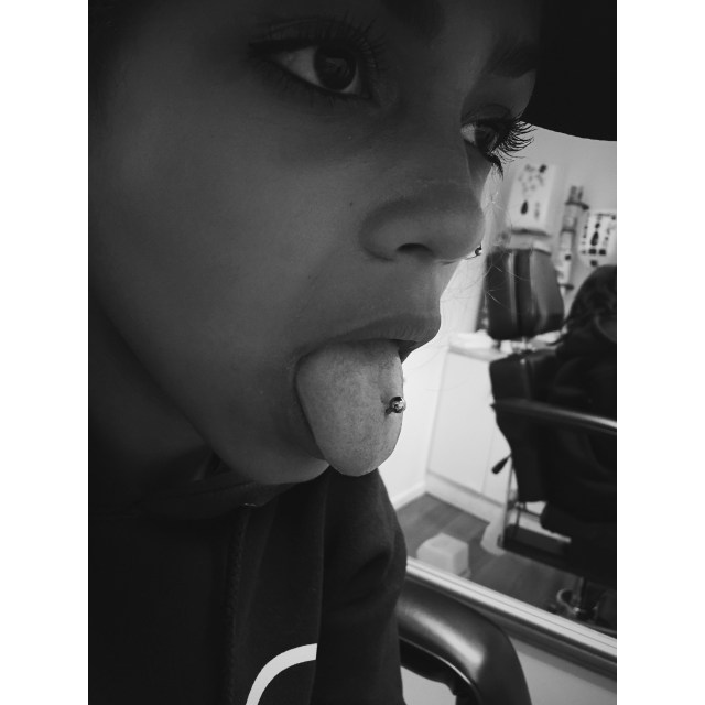 Lyrik's Tongue Pierced by El Capitan