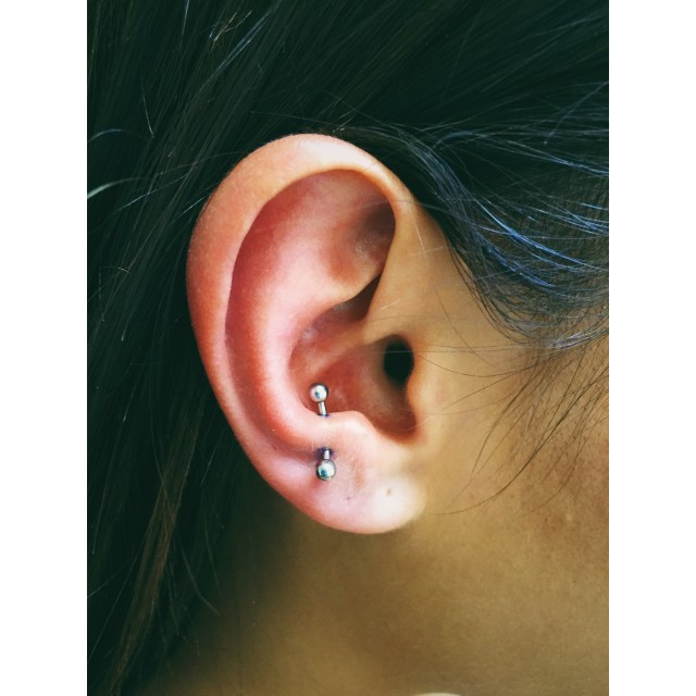 Steph's Anti-Tragus Piercing