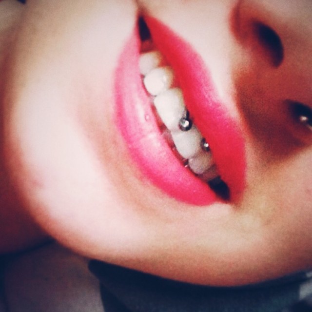 Saara's Smiley Piercing