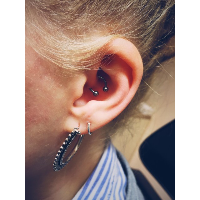 Jade's Daith Piercing